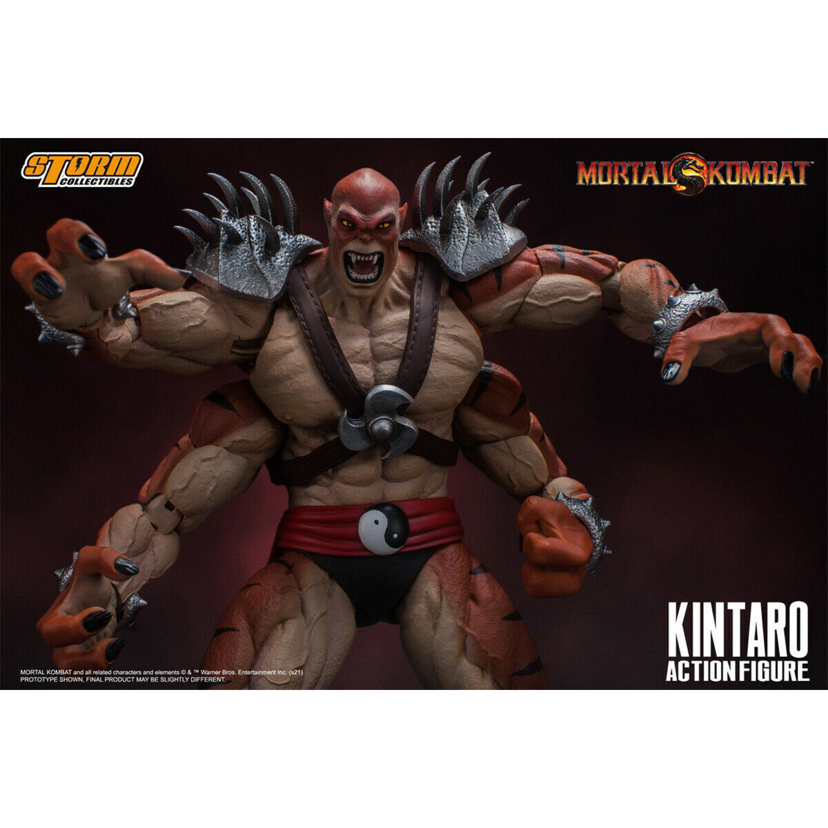 Mortal Combat Kintaro Action Figure 1/12 Scale Model Storm collectibles